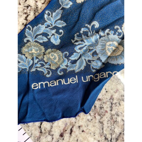 Vintage Hair Scarves Bundle Cejon Oscar De La Renta Leopard Paisley Floral Retro - Picture 14 of 16